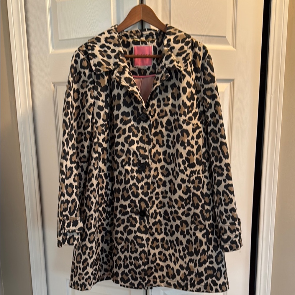 Kate Spade Leopard Print Women's Coat
